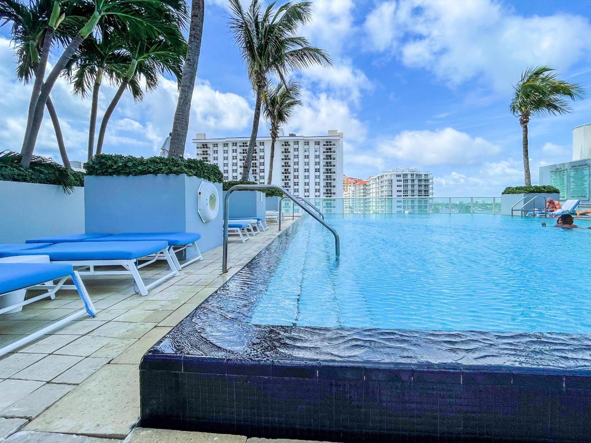 Last Min Weeknd Sale! Luxury Corner 1 Bedroom W Residence With Fantastic Intercoastal Views, Pool & Hot Tub 劳德代尔堡 外观 照片